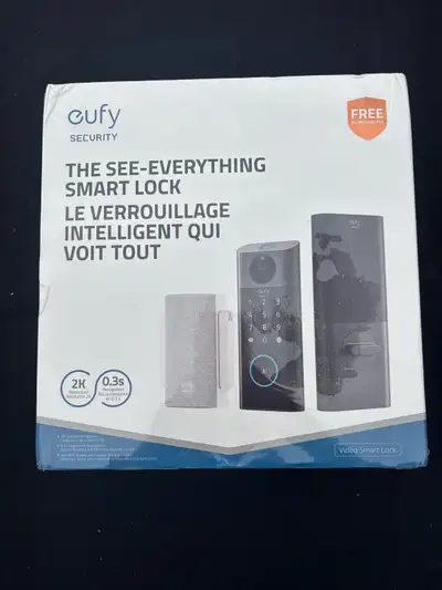 Neuf! Serrure intelligente Eufy 3en1 sonnette caméra empreinte , View more
