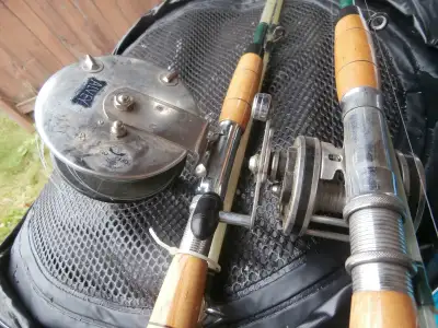 Various Fishing Reels and Rods....for sale, View more