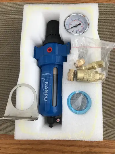 Nanpu OFR200 1/4” NPT compressed air filter regular NEW, View more