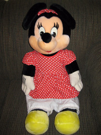 Giant Minnie Mouse Plush Toy  (Vintage)