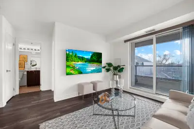 Welcome to unit 309 @ 760 Sheppard Ave W. Step into this freshly painted, pristine, open- concept 61...