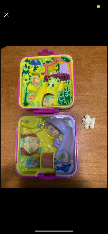 Vintage Polly pocket wild zoo world with bear in Toys & Games in St. Catharines