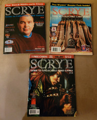 Lot of 3 Scrye Magazines - CCG - Magic the Gathering