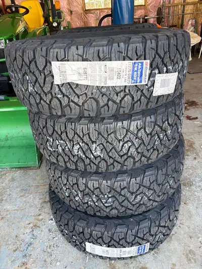 Brand new never mounted bf goodrich tires. 1600 obo