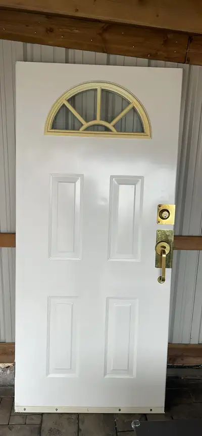Exterior 36” Door with Window, View more