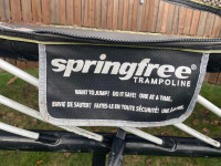 Spring free Trampoline