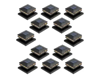 Outdoor Fence & Deck Lighting | Fits 4x4, 5x5, 6x6 Posts | Weatherproof °•○•°•○•°•○•°•○•°•○•°•○•°•○•...