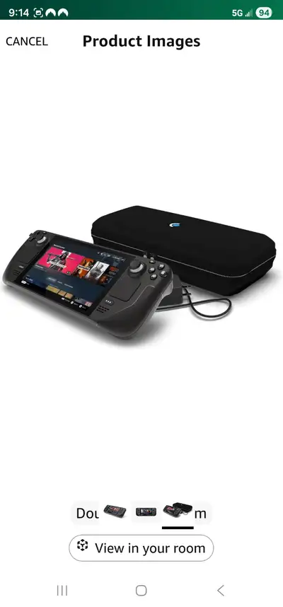 1 Tb steam deck only used a couple times. Comes with cord and case