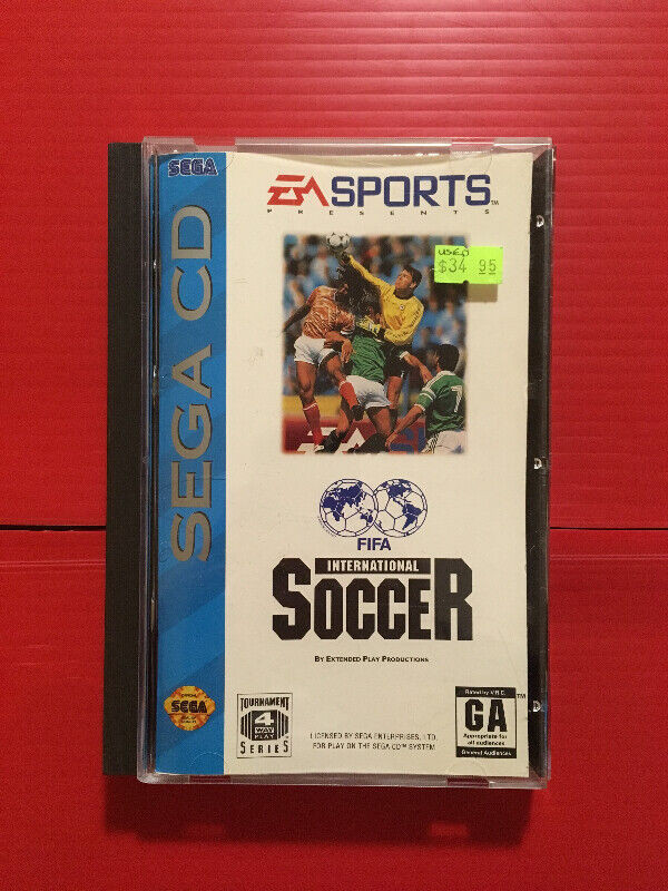 Sega CD EA Sports FIFA International Soccer in Older Generation in Edmonton - Image 3