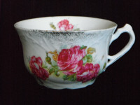 Ladies Rose Pattern Shaving Cup.