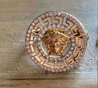 10K Gold  Versace Ring