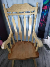 Old fashioned rocking chair 