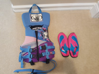 Body Glove Infant Life Jacket and Child’s Water Shoes