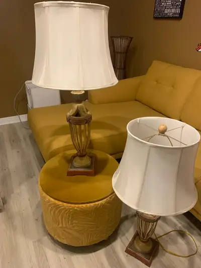 Pair of Vintage Lamps, View more