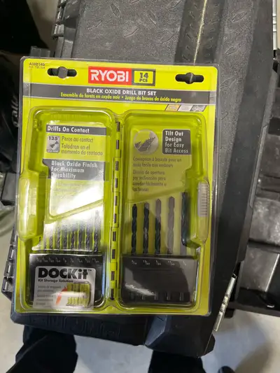 Ryobi Black Oxide Drill Bit Set, View more