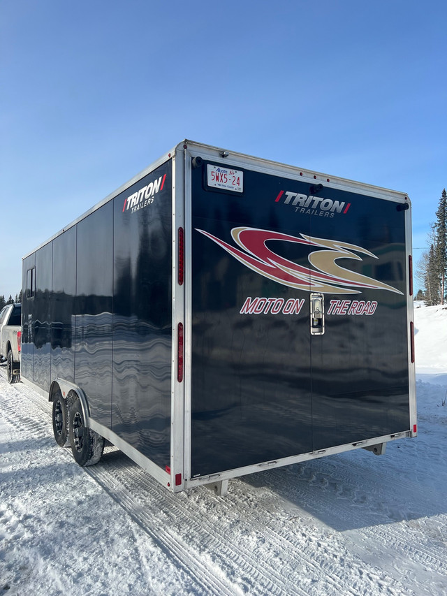 2020 Triton 24ft Enclosed Trailer  in Cargo & Utility Trailers in St. Albert - Image 2
