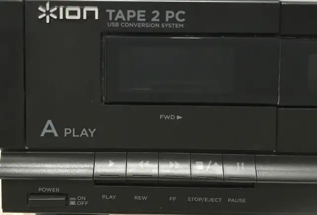 ION Tape 2 PC Dual Cassette tape deck AVAILABLE! in Stereo Systems & Home Theatre in Oakville / Halton Region - Image 3