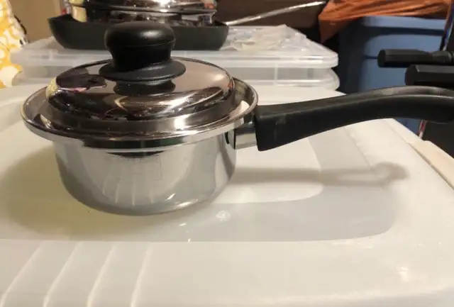 Gourmet’s Choice 3 cup stainless steel sauce pan