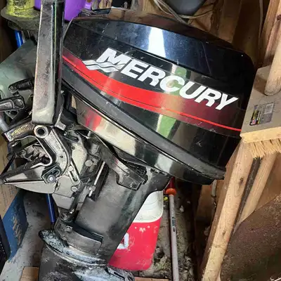 Mercury 15hp excellent working order. 2 stroke