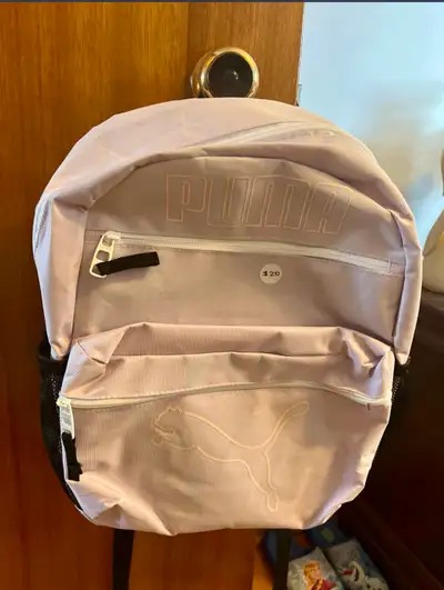 Band new pink puma backpack , View more