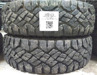 LT235/80R17 GOODYEAR  1-13 1-14 32NDS ( 75-80%) 2 TIRES