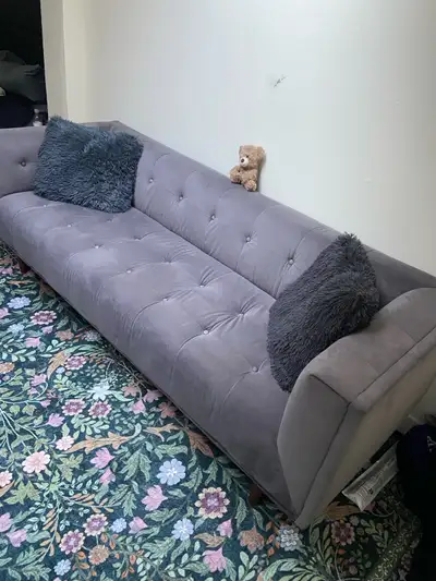 Long living room couch, View more
