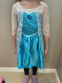 Kids  Elsa dress and tiara.