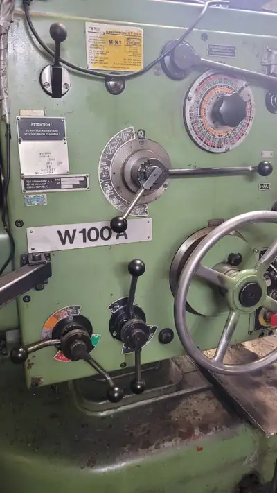 HORIZONTAL BORING MILL,  MAKE TOS,  MODEL W100A, View more