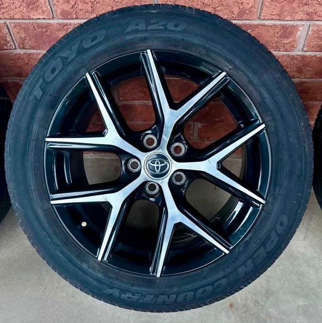 TOYOTA RAV4 O.E.M RIMS AND ALL SEASON TIRES 235/55/R18 in Tires & Rims in City of Toronto - Image 2