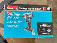 Makita TD001GZ 40V impact driver