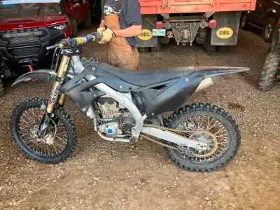 2013 Kawasaki 450F for sale. Have other plastics for the bike. Motor was done before I got it. Hasn’...