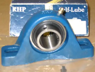 1-3/16" CAST IRON SELF-LUBRICATING PILLOW BLOCK BEARINGS ~ NEW!, View more