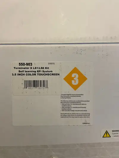 Brand new in box Holley term x self learning standalone computer for Ls swap. I have a walbro pump a...