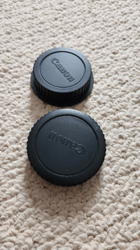Canon ef efs lens front and rear cap