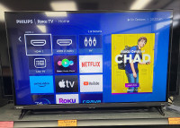 PHILIPS 32" ROKU SMART TV 32PFL6472/F7 (NO TAX)