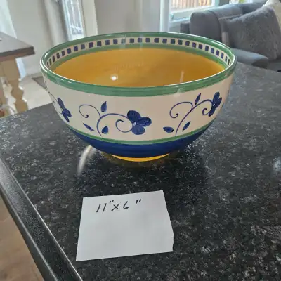 Decorative Bowl + Serving Tray Made in Portugal , View more