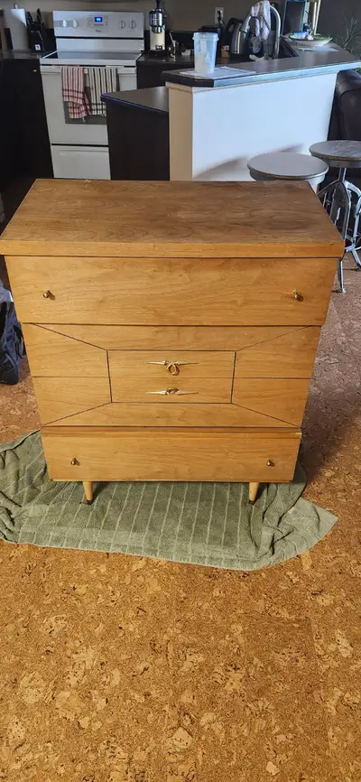 Vintage MCM 4-drawer Dresser, View more