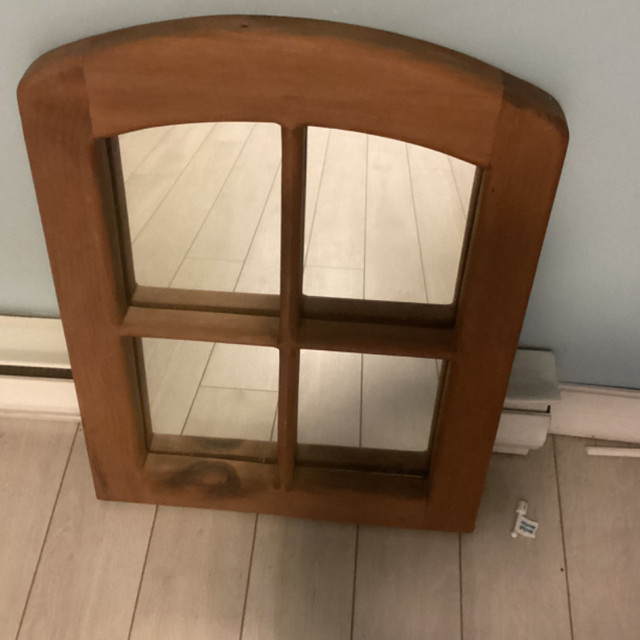 Wood mirror in Home Décor & Accents in Moncton