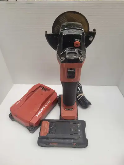Hilti AG 4S-22 4 1/2" Grinder w/Batt & Charger , View more