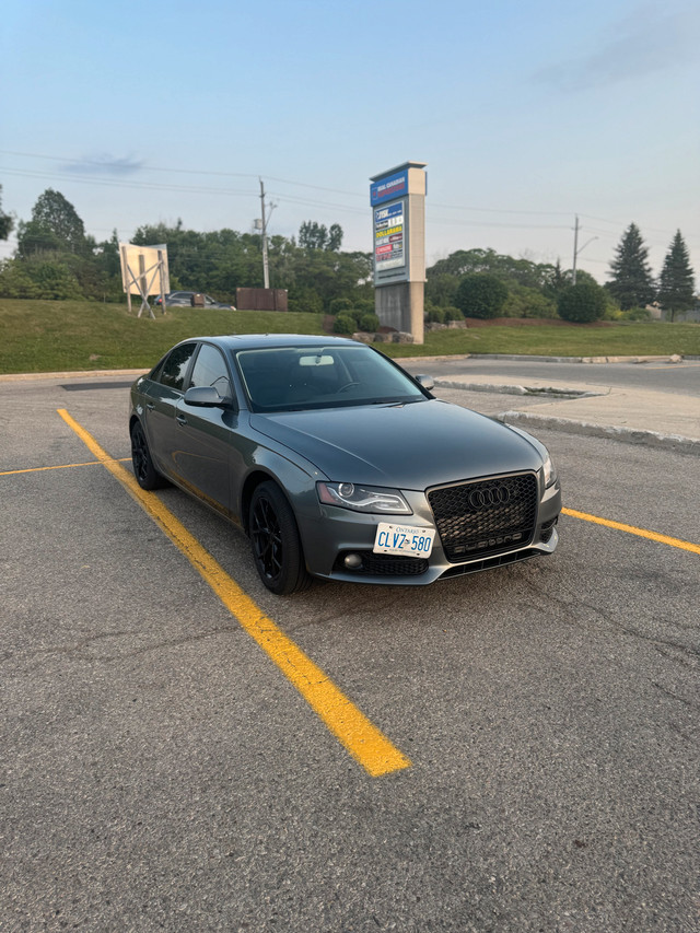 2012 Audi A4 Premium – Nardo Gray | $8,100 in Cars & Trucks in Kitchener / Waterloo - Image 3
