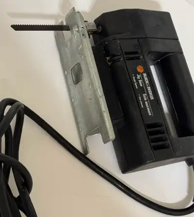 Black and Decker Single Speed Jigsaw Tool with Blade, View more