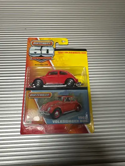 2013 Matchbox 60th Anniversary 1962 Volkswagen Bug 18/24 Commemorative Series