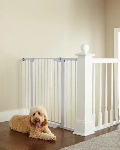 Cumbor 36" Extra Tall Baby Gate - 30-46”W - Auto Close , View more