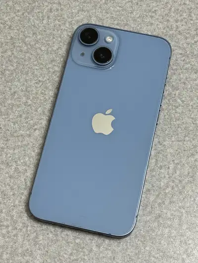 Unlocked Blue Apple iPhone 14 5G 128GB, View more