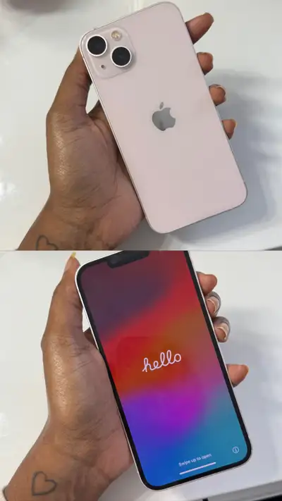 iPhone 13 128GB Pink Unlocked - NEW 100%Battery | Great Conditio, View more