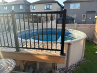 Resin above ground swimming pool for sale, 15' x 52"