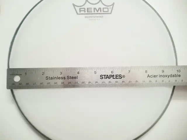 Remo Silentstroke Mesh Batter Head - 10'' in Drums & Percussion in Calgary - Image 4