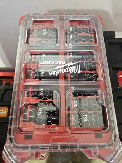 Milwaukee 1/2" SAE Packout Socket set, View more