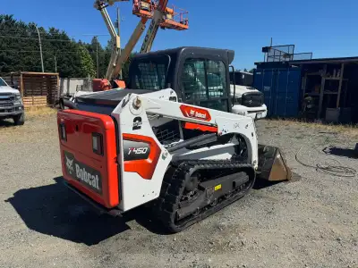 2021 Bobcat T450 — Full Cab CTL *Only 599 Hours Lightly used, clean, and work-ready. Compact track l...