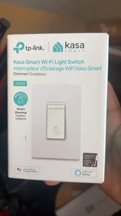 Kasa Smart Wifi light switch , View more
